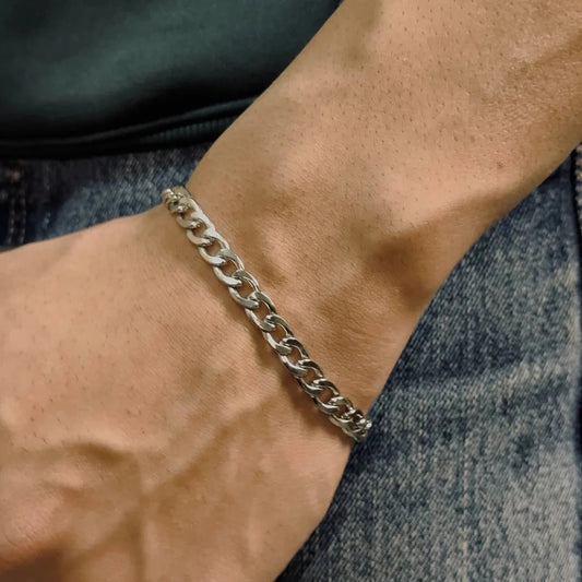 Cuban chain Link 5mm Bracelet