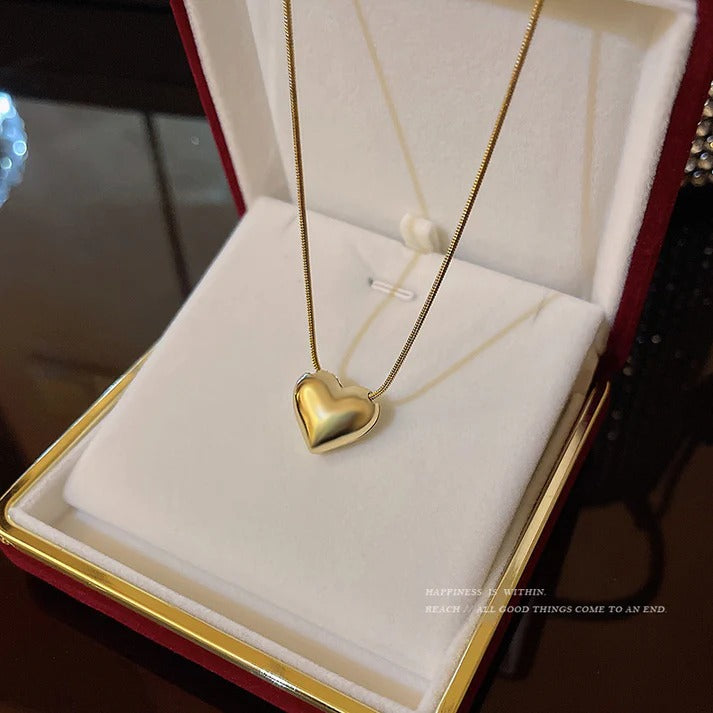 Gold Heart - Necklace