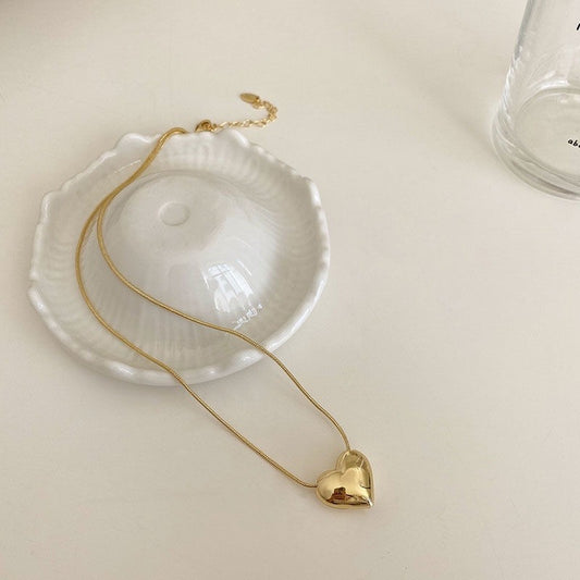Gold Heart - Necklace