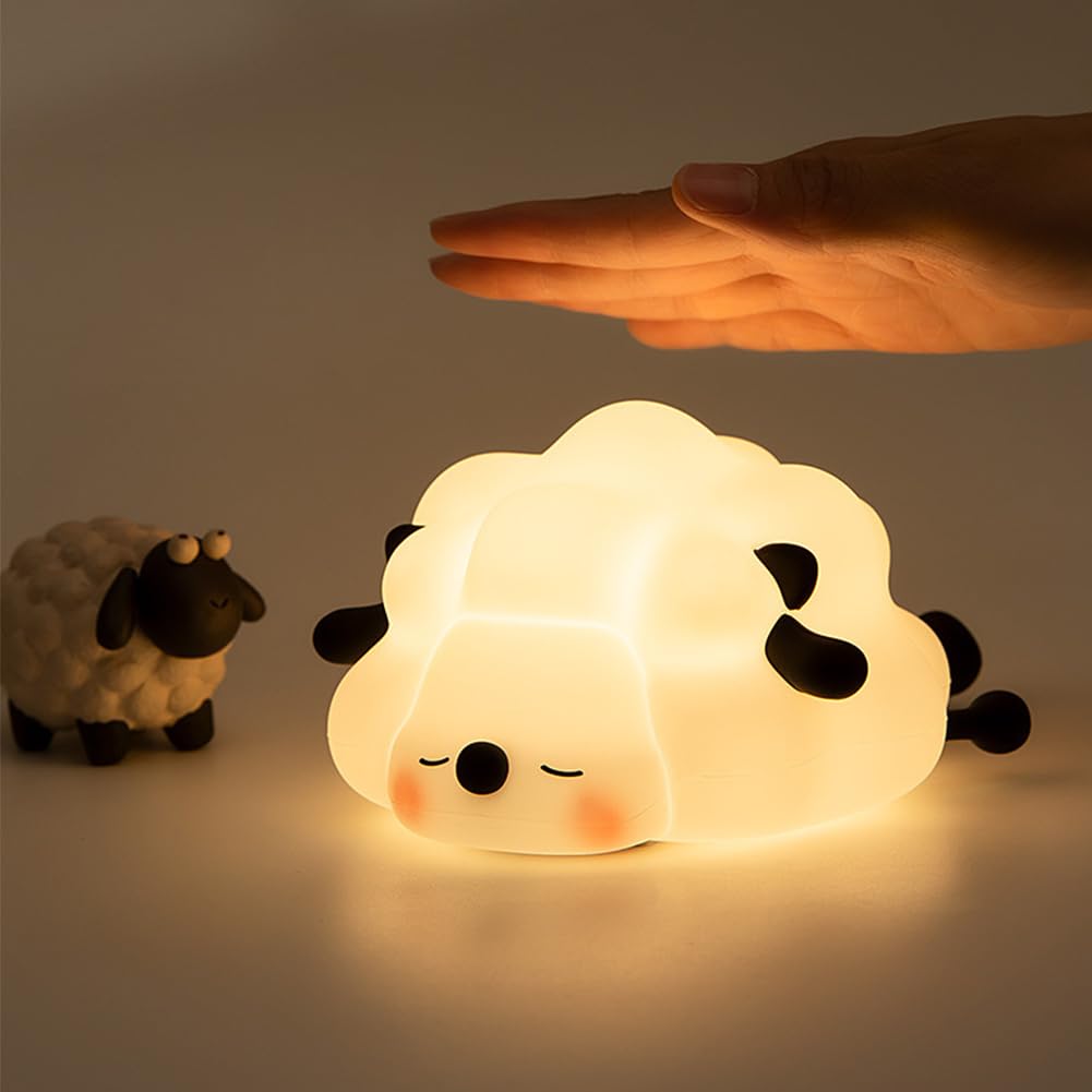 Cute Silicone Sheep Lamp - Rechargeable
