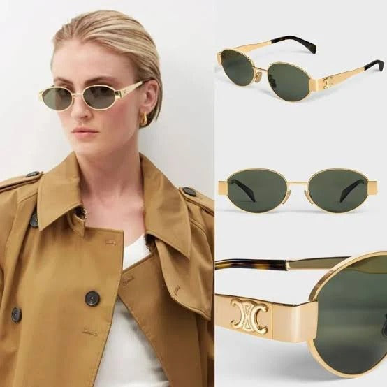 Punk Round Oval Fashion Glasses