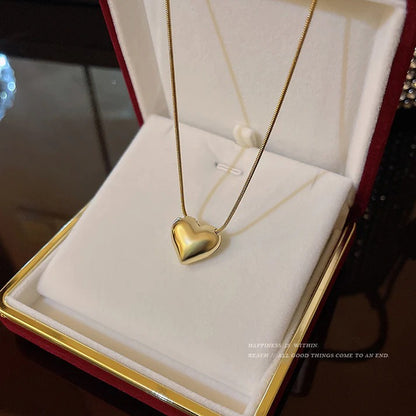 Gold Heart - Necklace