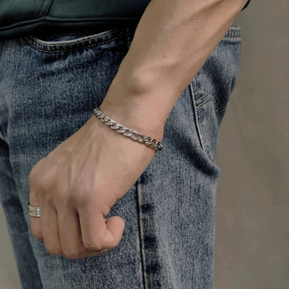 Cuban chain Link 5mm Bracelet