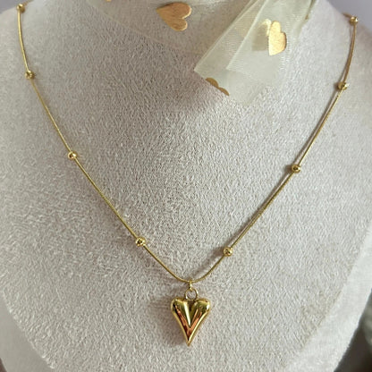 Heart Pendant | Stainless Steel Necklace | Steel Pendant | heart necklace for girls |