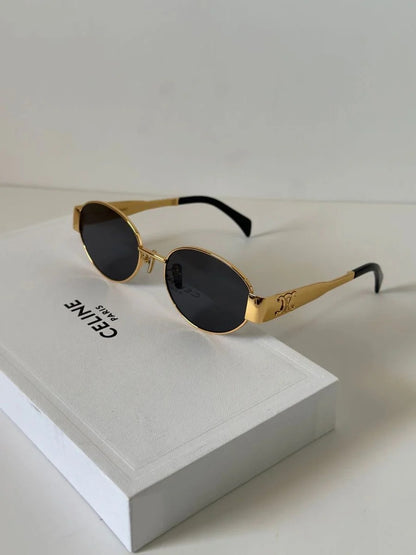 Punk Round Oval Fashion Glasses
