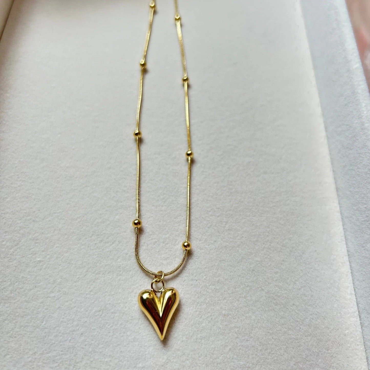 Heart Pendant | Stainless Steel Necklace | Steel Pendant | heart necklace for girls |
