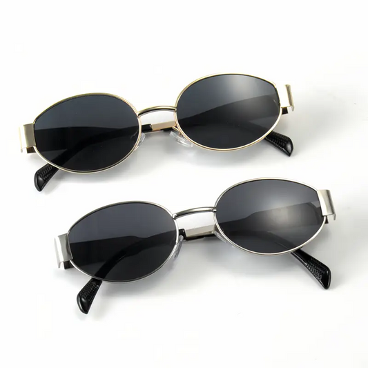 Punk Round Oval Fashion Glasses