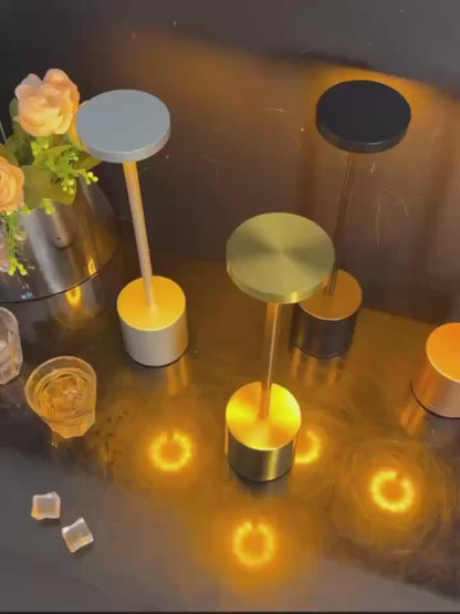 Metal Touch Sensor LED Lamp with 3 Light Modes